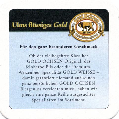 ulm ul-bw gold ochsen zum 2b (quad185-für den ganz) 